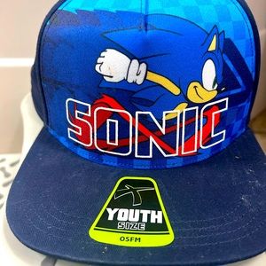 Sonic flat billed hat